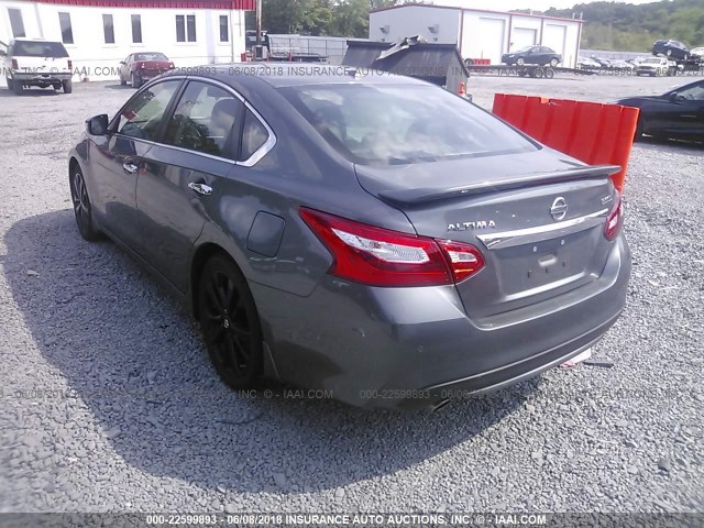 1N4BL3AP7HC282666 - 2017 NISSAN ALTIMA 3.5SL/3.5 SR GRAY photo 3