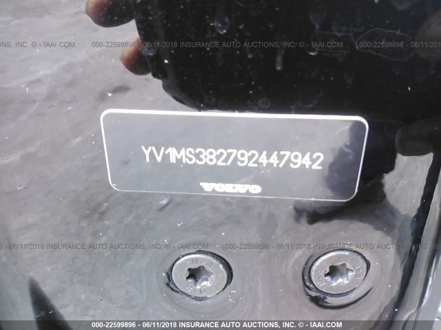 YV1MS382792447942 - 2009 VOLVO S40 2.4I BLACK photo 9