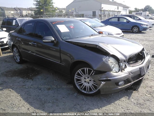 WDBUF87X88B272375 - 2008 MERCEDES-BENZ E 350 4MATIC GRAY photo 1