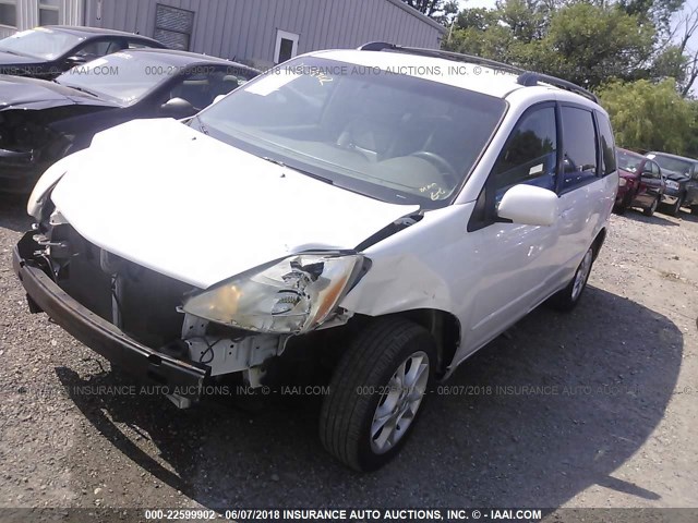 5TDBA22C25S042764 - 2005 TOYOTA SIENNA XLE/XLE LIMITED WHITE photo 2