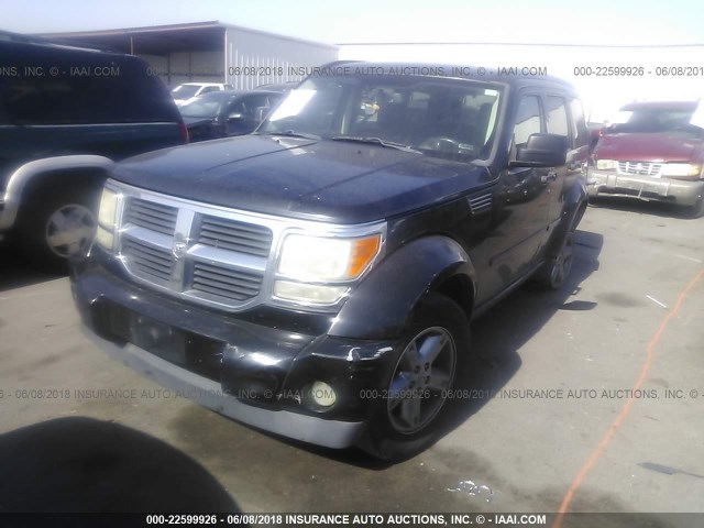 1D8GU58K58W128637 - 2008 DODGE NITRO SLT BLACK photo 2