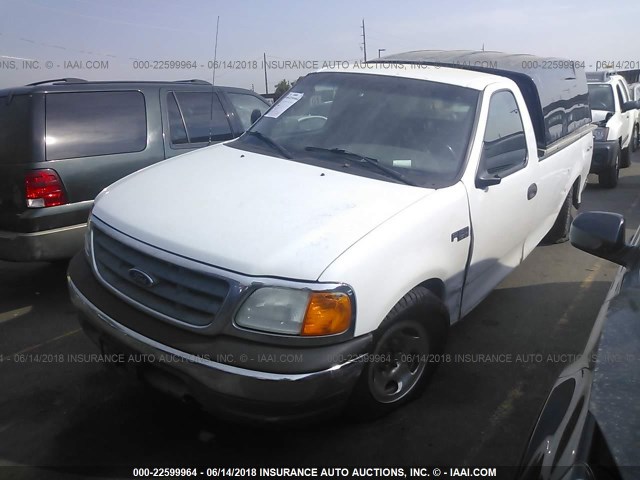 2FTRF18284CA07875 - 2004 FORD F-150 HERITAGE CLASSIC WHITE photo 2