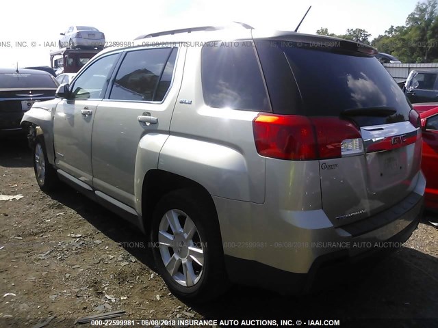 2GKALSEK7D6179480 - 2013 GMC TERRAIN SLE BEIGE photo 3