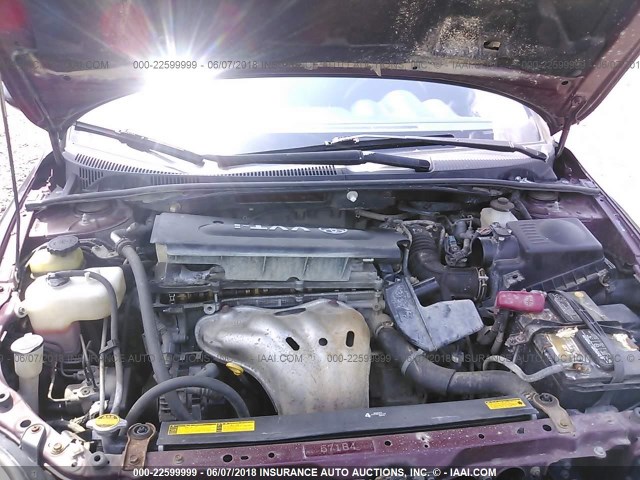 JTKDE167390280693 - 2009 TOYOTA SCION TC 栗色 照片 10