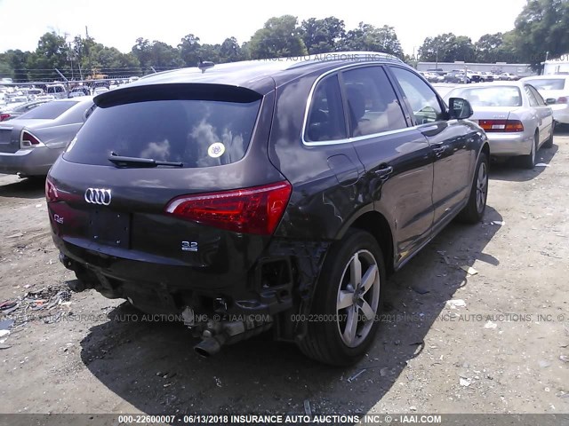 WA1DKAFP1CA032891 - 2012 AUDI Q5 PREMIUM PLUS BROWN photo 4