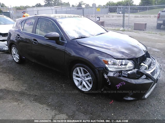 JTHKD5BH0F2218030 - 2015 LEXUS CT 200 BROWN photo 1