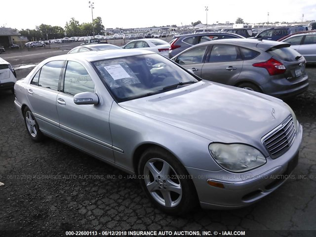 WDBNG70J94A416629 - 2004 MERCEDES-BENZ S 430 SILVER photo 1