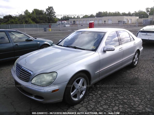 WDBNG70J94A416629 - 2004 MERCEDES-BENZ S 430 SILVER photo 2