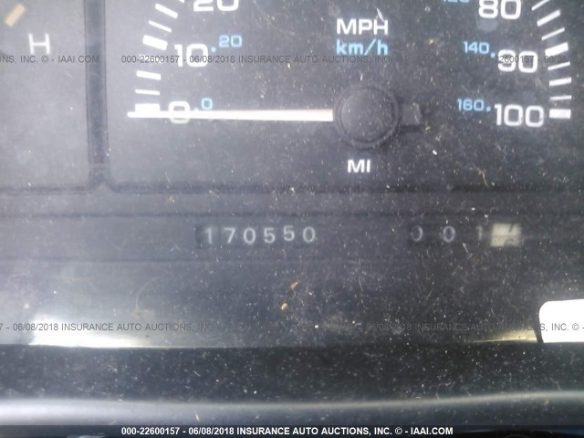 2B4GH2530SR386091 - 1995 DODGE CARAVAN BLUE photo 7