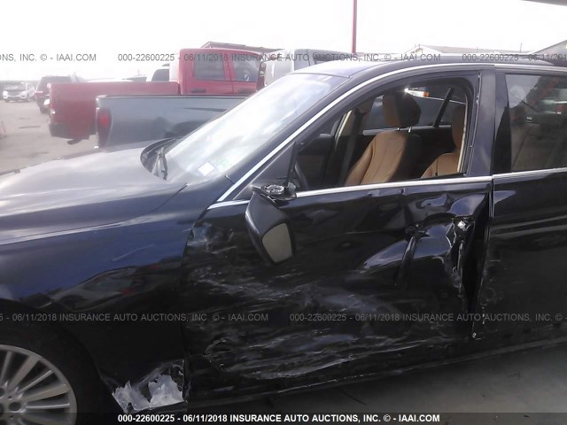 WBA3B5G55FNS16795 - 2015 BMW 328 XI SULEV BLUE photo 6