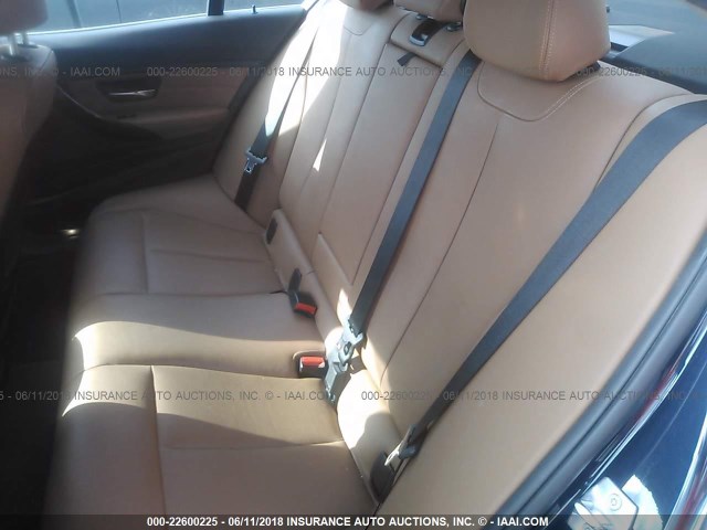 WBA3B5G55FNS16795 - 2015 BMW 328 XI SULEV BLUE photo 8