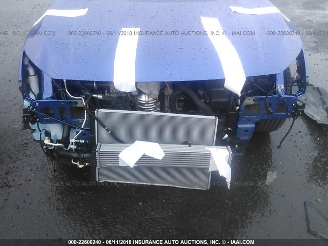 SHHFK7H98HU231322 - 2017 HONDA CIVIC SPORT TOURING BLUE photo 6