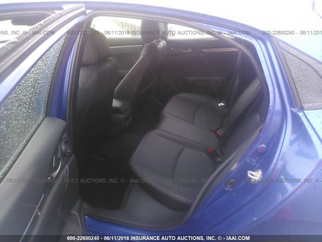 SHHFK7H98HU231322 - 2017 HONDA CIVIC SPORT TOURING BLUE photo 8
