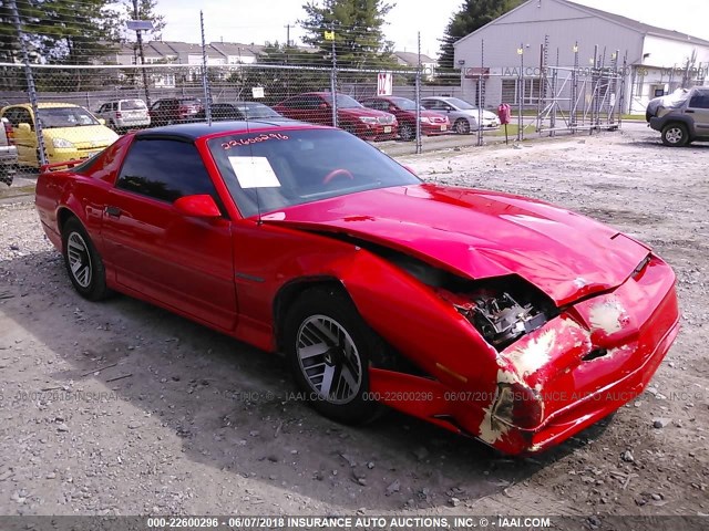 1G2FS23TXLL204687 - 1990 PONTIAC FIREBIRD RED photo 1