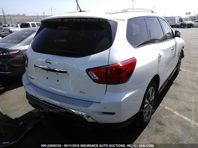 5N1DR2MN9HC690426 - 2017 NISSAN PATHFINDER S/SV/SL/PLATINUM 白色 照片 4