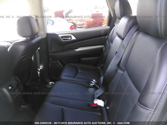 5N1DR2MN9HC690426 - 2017 NISSAN PATHFINDER S/SV/SL/PLATINUM 白色 照片 8