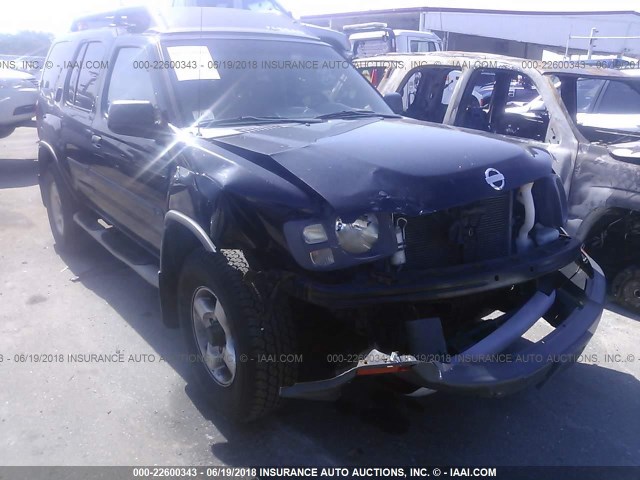 5N1ED28Y92C598165 - 2002 NISSAN XTERRA XE/SE BLACK photo 1