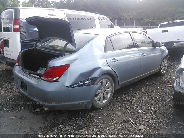 4T1BK36B16U150581 - 2006 TOYOTA AVALON XL/XLS/TOURING/LIMITED Light Blue photo 4