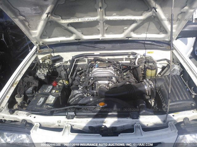 4S2CK58W724342316 - 2002 ISUZU RODEO S/LS/LSE WHITE photo 10