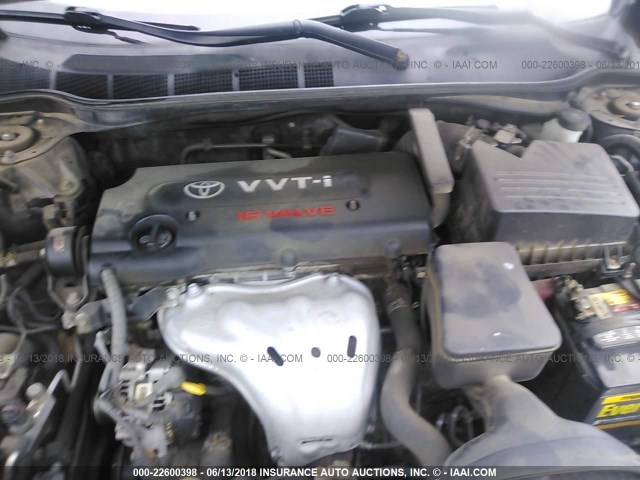 JTNBE46K473023537 - 2007 TOYOTA CAMRY NEW GENERAT CE/LE/XLE/SE BLACK photo 10
