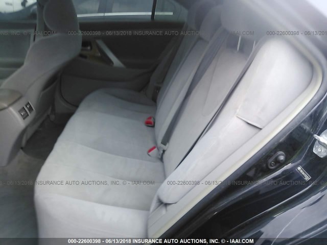 JTNBE46K473023537 - 2007 TOYOTA CAMRY NEW GENERAT CE/LE/XLE/SE BLACK photo 8