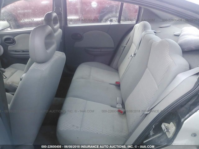 1G8AJ55F57Z156417 - 2007 SATURN ION LEVEL 2 SILVER photo 8