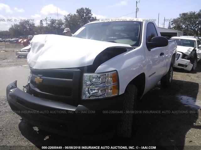 1GCNCPEX7CZ178080 - 2012 CHEVROLET SILVERADO C1500 WHITE photo 2