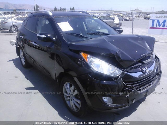 KM8JUCAC2BU266971 - 2011 HYUNDAI TUCSON GLS/LIMITED BLACK photo 1