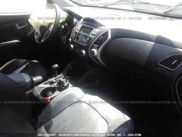 KM8JUCAC2BU266971 - 2011 HYUNDAI TUCSON GLS/LIMITED BLACK photo 5