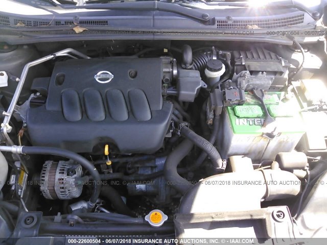 3N1AB61E67L682376 - 2007 NISSAN SENTRA 2.0/2.0S/2.0SL BROWN photo 10