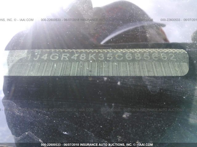 1J4GR48K35C685662 - 2005 JEEP GRAND CHEROKEE LAREDO/COLUMBIA/FREEDOM 灰色 照片 9