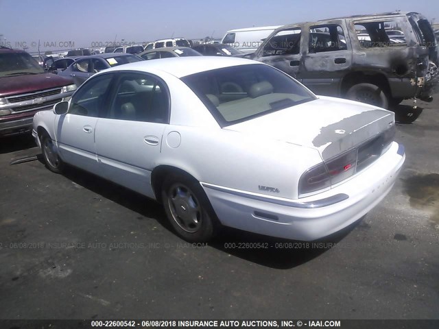 1G4CU5211V4627094 - 1997 BUICK PARK AVENUE ULTRA WHITE photo 3