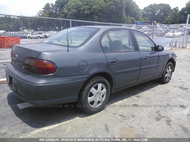 1G1ND52F64M532420 - 2004 CHEVROLET CLASSIC GRAY photo 4