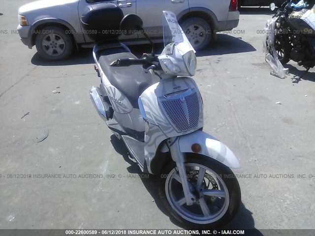 ZD4RBC00X9J000411 - 2009 APRILIA SCARABEO 200 GRAY photo 1