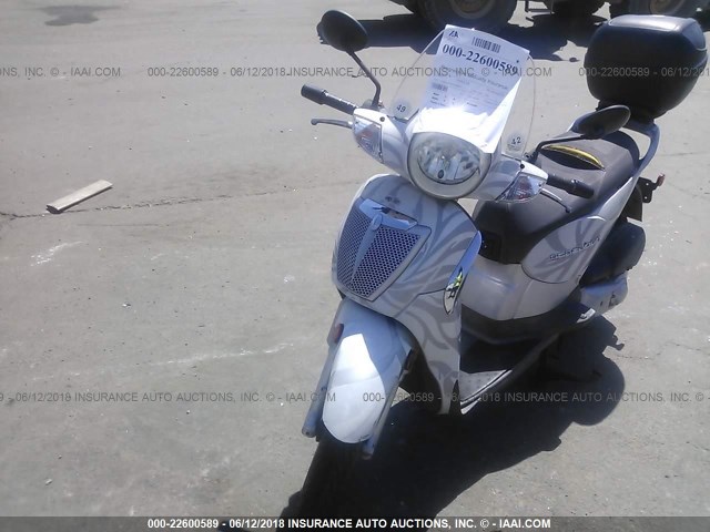 ZD4RBC00X9J000411 - 2009 APRILIA SCARABEO 200 GRAY photo 5