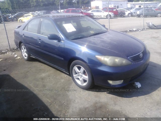 4T1BE32K15U074016 - 2005 TOYOTA CAMRY LE/XLE/SE 蓝色 照片 1