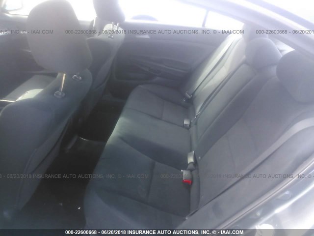 1HGCP2F31CA189294 - 2012 HONDA ACCORD LX GRAY photo 8