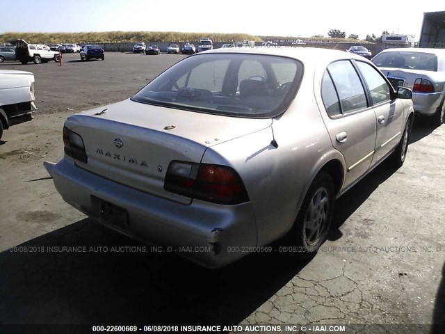 JN1CA21D3TT140847 - 1996 NISSAN MAXIMA GLE/GXE/SE GOLD photo 4