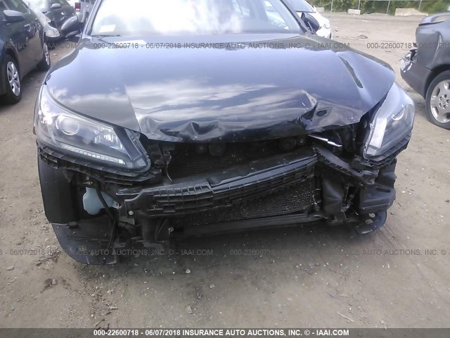 1HGCR2F55EA248247 - 2014 HONDA ACCORD SPORT BLACK photo 6