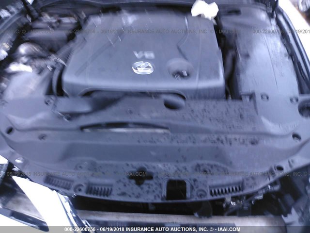 JTHCK262865005081 - 2006 LEXUS IS 250 SILVER photo 10