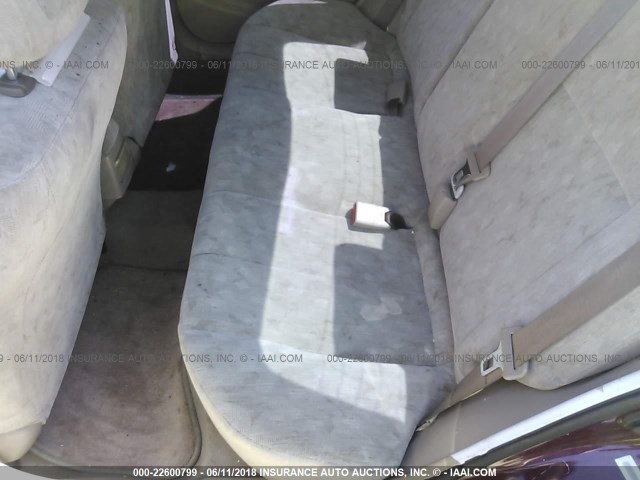 1NXBR18E2WZ118438 - 1998 TOYOTA COROLLA VE/CE/LE 红色 照片 8