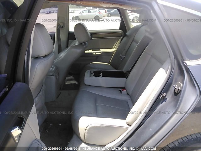 JNKBY01E78M500980 - 2008 INFINITI M45 SPORT BLACK photo 8