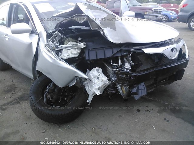 4T1BF3EK6AU580301 - 2010 TOYOTA CAMRY SE/LE/XLE 银色 照片 6