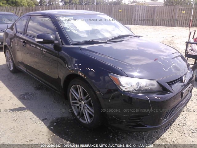 JTKJF5C78B3015865 - 2011 TOYOTA SCION TC 黑色 照片 1