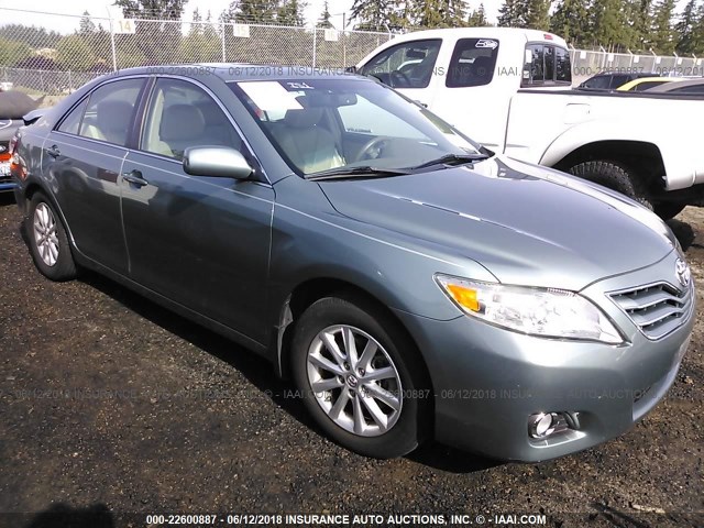 4T1BK3EK8BU629155 - 2011 TOYOTA CAMRY SE/LE/XLE 青绿色 照片 1