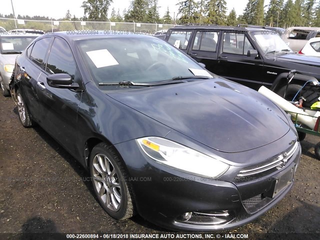 1C3CDFCA8DD153592 - 2013 DODGE DART LIMITED/R/T Navy photo 1