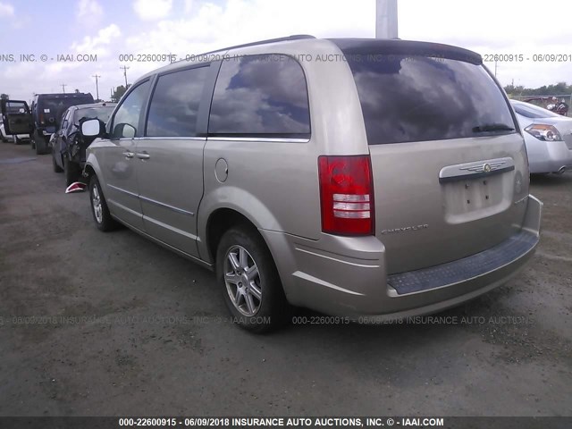 2A8HR54149R673958 - 2009 CHRYSLER TOWN & COUNTRY TOURING TAN photo 3