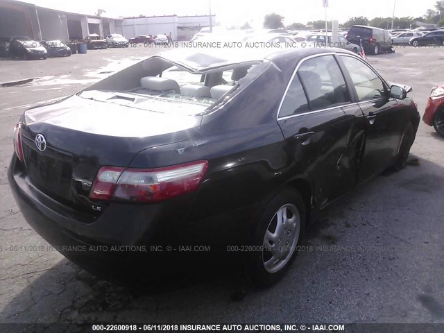4T1BE46K394799428 - 2009 TOYOTA CAMRY SE/LE/XLE 黑色 照片 4
