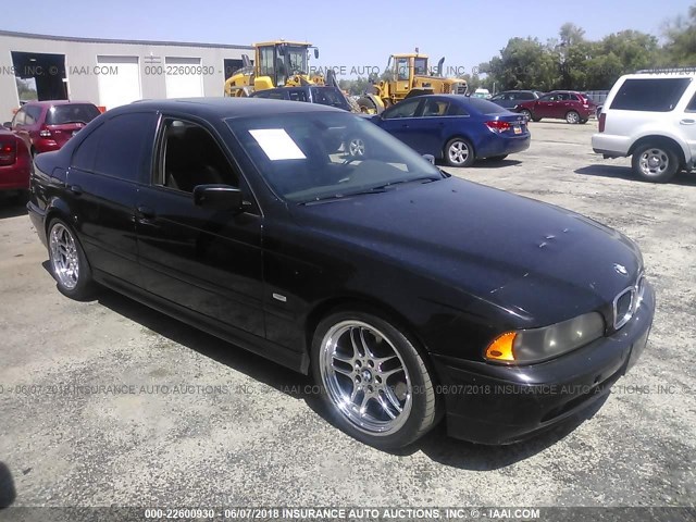 WBADN63411GM73206 - 2001 BMW 540 I AUTOMATIC BLACK photo 1