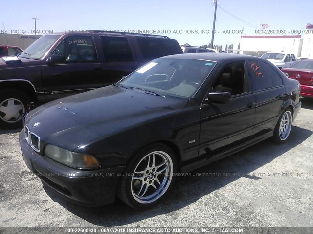WBADN63411GM73206 - 2001 BMW 540 I AUTOMATIC BLACK photo 2